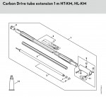 Stihl KM 100 R Wrap Handle Kombiengines Spare Parts